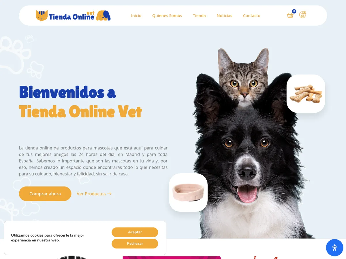 Tienda Online Vet